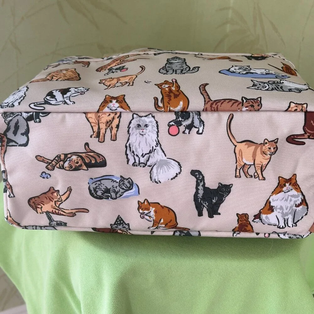 VERA BRADLEY A CAT'S LIFE EVERYTHING ORGANIZER:NWT CATS